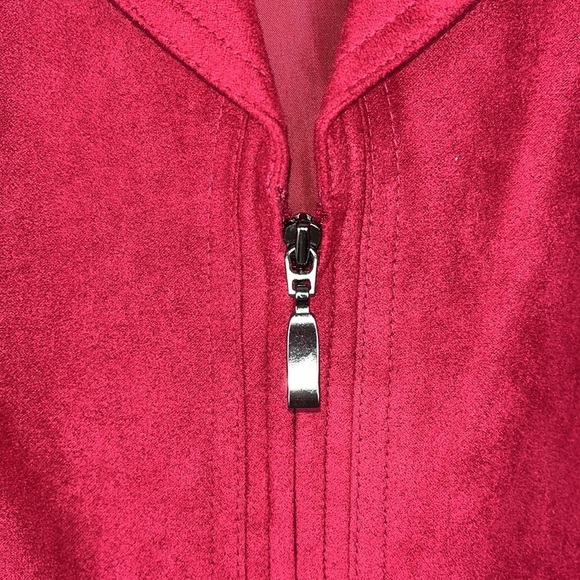 Studio Works faux suede jacket Sz 16 - Picture 4 of 14